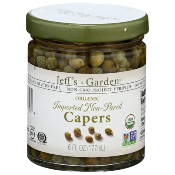 Jeff's Garden Non-Pareil Capers 5 oz Pack of 4