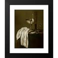 thumbnail image 2 of Willem Claesz Heda 14x18 Black Modern Framed Museum Art Print Titled - Still Life with Nautilus Cup (1640), 2 of 5