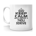 thumbnail image 2 of 740LI XDRIVE Keep Calm and Drive Coffee Tea Ceramic Mug, 2 of 3