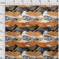 thumbnail image 2 of oneOone Cotton Flex Orange Fabric Skins Animal Sewing Craft Projects Fabric Prints By Yard 40 Inch Wide, 2 of 4