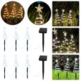 thumbnail image 4 of Juego 2 Luces Solares Estaca para Jardín Navidad Camino/patio/césped (A), 4 of 4