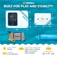 thumbnail image 3 of SOLSTICE Original Inflatable Mesh Dock Platform, 10ft x 8ft, 3 of 6