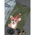 thumbnail image 3 of Little Corgi Let's Party T-Shirt Women -Image by Shutterstock, Female 4X-Large, 3 of 4