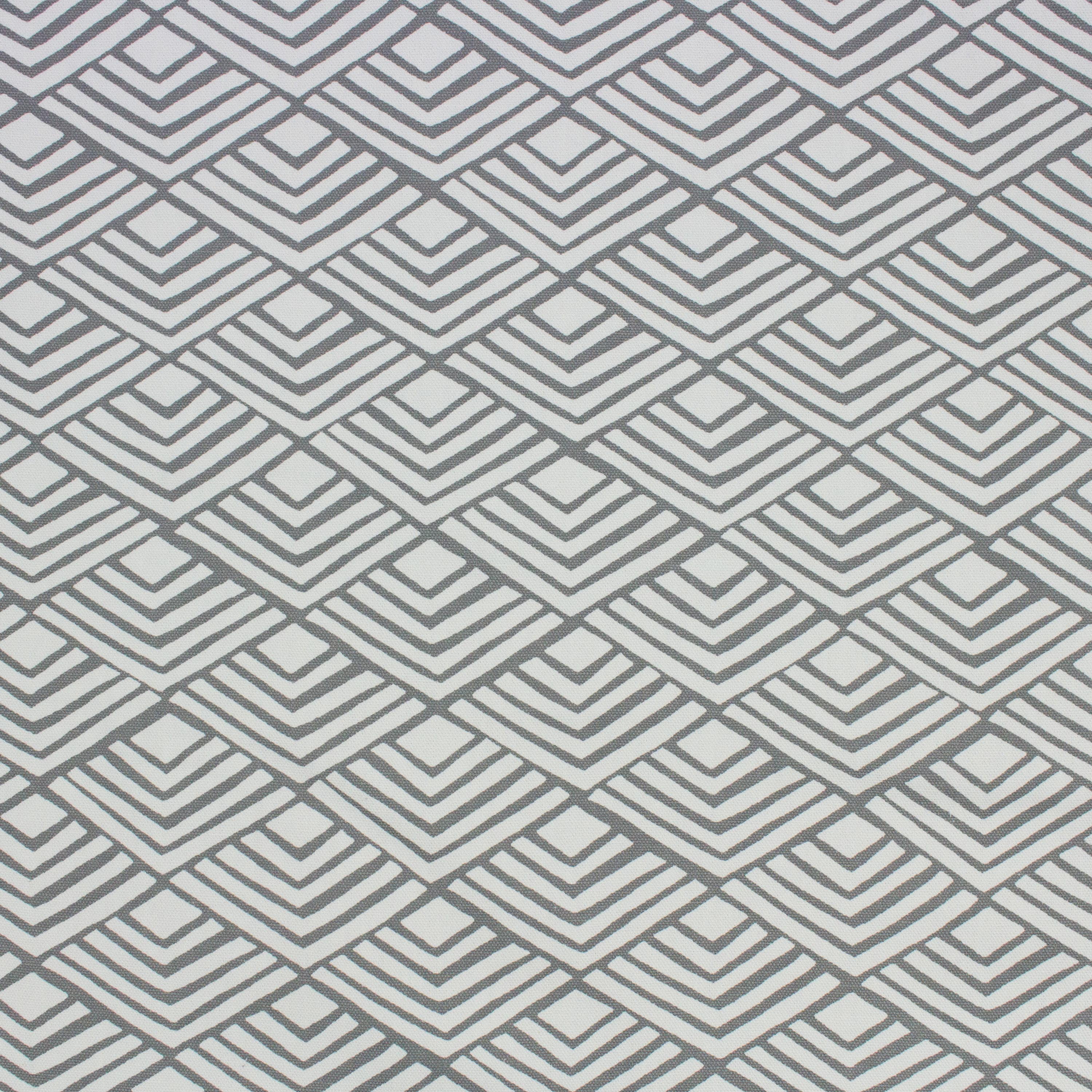 (2 pack) Better Homes & Gardens 100% Cotton Geo Fan Grey, 2 Yard Precut Fabric