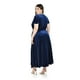 thumbnail image 3 of Vestido envolvente de terciopelo Roman Fashion /Tallas Extras, 3836 (Azul marino) azul marino 42, 3 of 6