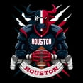 thumbnail image 4 of Houston Football Team Texan Bull Men's T-Shirt, 4 of 6