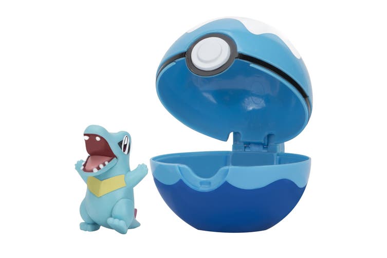 Pokemon Clip N Go Totodile With Dive Ball Walmart Com