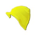 thumbnail image 1 of TopHeadwear Blank Cuff Beanie Visor, Neon Yellow, 1 of 1