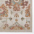 thumbnail image 3 of Ladole Rugs Venice Marigold Cream Ornamental Indoor/Outdoor Area Rug 6'5" x 9'5", 3 of 6