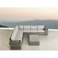 thumbnail image 3 of Living Source International 10-Piece Wicker Outdoor Conversation Set in Gray, 3 of 5