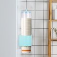 thumbnail image 3 of Sarapandan Sarapandan Small Size Water Cooler Paper Cup Holder Disposable Pull Type Dispenser Restaurant (Blue), 3 of 8
