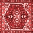 thumbnail image 1 of Ahgly Company Indoor Square Persian Red Traditional Area Rugs, 4' Square, 1 of 4