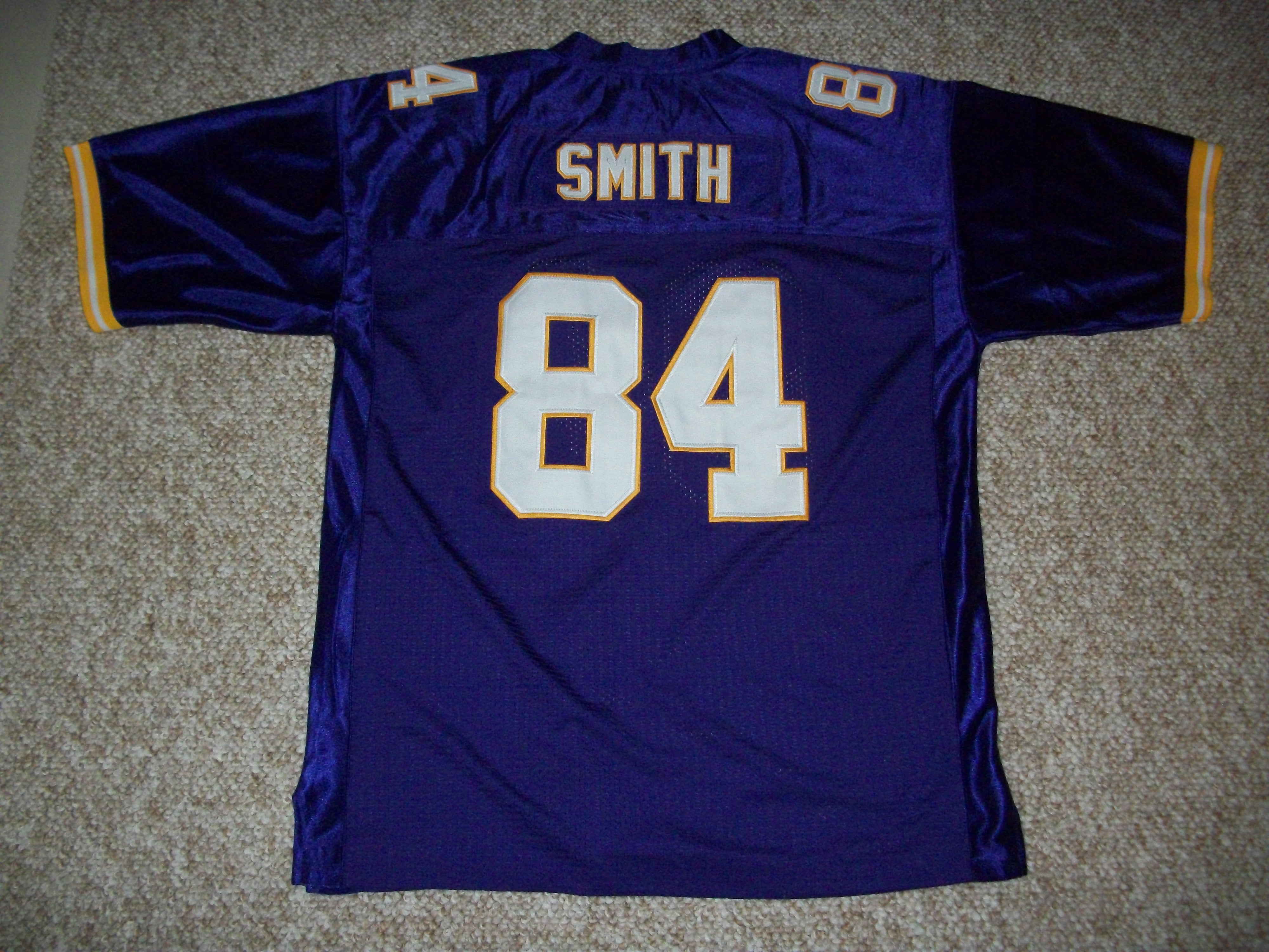 Randy Moss Jersey #84 Minnesota Unsigned Custom Stitched Purple Football  New No Brands/Logos Sizes S-3XL 