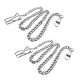 thumbnail image 3 of Cadena de soporte de reloj de bolsillo jinwen Plata, 3 of 8