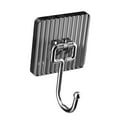 thumbnail image 3 of Adhesive Hanger Hooks, Adhesive Sticky Hooks Unique Design Seamless  for Kitchen Crystal Color,Gray,Champagne,Green, 3 of 8