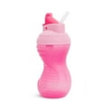 thumbnail image 4 of Munchkin® Mighty Grip® Toddler Flip Straw Sippy Cup, 10 oz, Pink, Unisex, 4 of 6