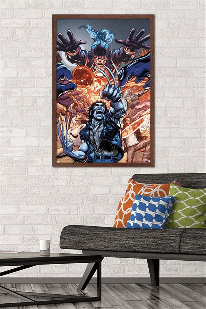 Marvel Comics - Wolverine - First X-Men #4 Wall Poster, 22.375" x 34", Framed