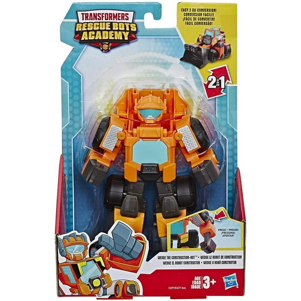 Playskool Heroes Transformers Rescue Bots Academy Wedge El botón de construcción que se convierte en Playskool Playskool Heroes