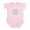 Petal Pink, variant on CafePress - INJUSTICE ANYWHERE IS A THREAT TO JUSTICE EVERYWHE - Baby Light Bodysuit, Size Newborn - 24 Months