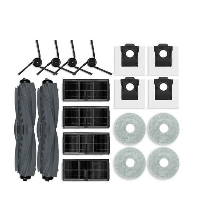 Compatible With Compatible With Dreame X40 Ultra / X40 Ultra Complete / X40 Pro / S30 Pro Ultra Vacuum Parts Main Roller Side Brush Hepa Filter Dust Bag