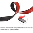 thumbnail image 4 of Neoprene Sheets Rolls, Adhesive Back Solid Rubber Strips 4mm(T)x30mm(W)x3000mm(L), DIY Rubber Gasket, Sealing Padding, 4 of 7