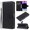 Black, variant on Wallet Case for iPhone 16 Pro with Card Holder, PU Leather Flip Folio Shell Wrist Strap Stand Function Magnetic Closure Shockproof Protective Phone Cover for iPhone 16 Pro, Black