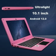 T&C 10.1 Inch Kids Laptop Computer powered by Android 7.1.1 OS, 2gb Ram, 32gb Rom, Bluetooth, Wi-Fi- Pink
