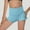 Light Blue, variant on HAOTAGS Teen Girls Sport Ruffle Shorts（5-15） Casual High Waist Leggings Summer Biker Shorts Light Blue Size 7 Years