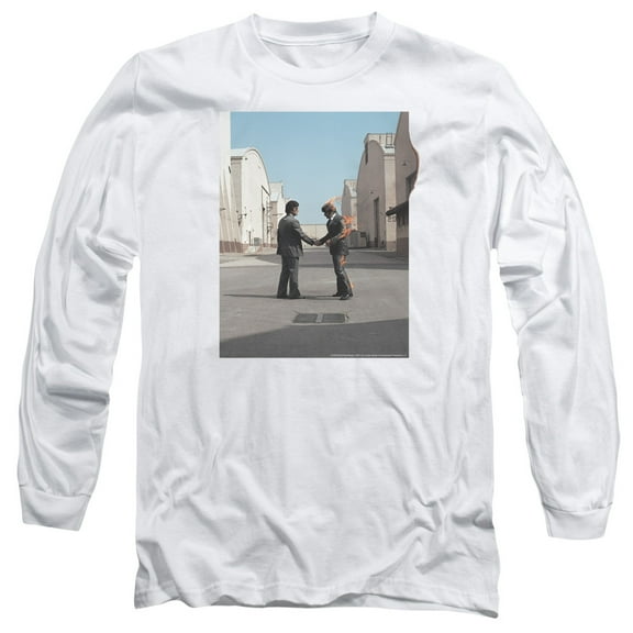 Pink Floyd Wish You Were Here Long Sleeve Adult 18/1 T-Shirt White