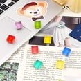 thumbnail image 6 of 24 Pcs Square Fridge Magnet,Decorative Magnets for Locker and Kitchen,Cute Whiteboard Magnets for School and Office,Topboutique Refrigerator Magnets,12 Color,0.59 Inch, 6 of 8