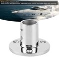 thumbnail image 1 of Pasamanos para barco de base redonda, pasamanos para barco de base redonda, accesorios para barco, base de riel de acero inoxidable, compacta y liviana, 1 of 9