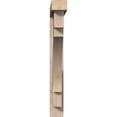 thumbnail image 2 of Ekena Millwork 5 1/2"W x 44"D x 44"H Merced Block Smooth Bracket w/ Offset Brace, Douglas Fir, 2 of 25
