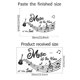 thumbnail image 2 of Decoraciones murales oso de fresa Stickers Decorativos PVC, 2 of 5