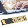 thumbnail image 4 of Unidad flash Unidad flash USB Memory Stick Thumb Drive Disco USB de metal Disco UDisco u Flash Drive USB 2.0 16-128GB Portátil de metal a prueba de agua Memory Stick para computador LHCER NONE, 4 of 5