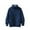 Blue, variant on Riecok Kids Winter Sweater High Collar Long Sleeve Solid Color Fall Winter Warm Pullover Sweater Green 130 7 Years