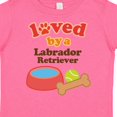 thumbnail image 4 of Inktastic Labrador Retriever Loved by a Boys or Girls Toddler T-Shirt, 4 of 5