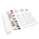 thumbnail image 3 of Kit de 200 llaveros de acrílico, 30 llaveros en blanco, 30 borlas para llavero, kit para hacer llaveros de acrílico DIY., 3 of 14