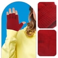 thumbnail image 6 of unbranded 4 Pairs Knit Fingerless Gloves Women Acrylic Fibers Warmth Retention Hiking, 6 of 8