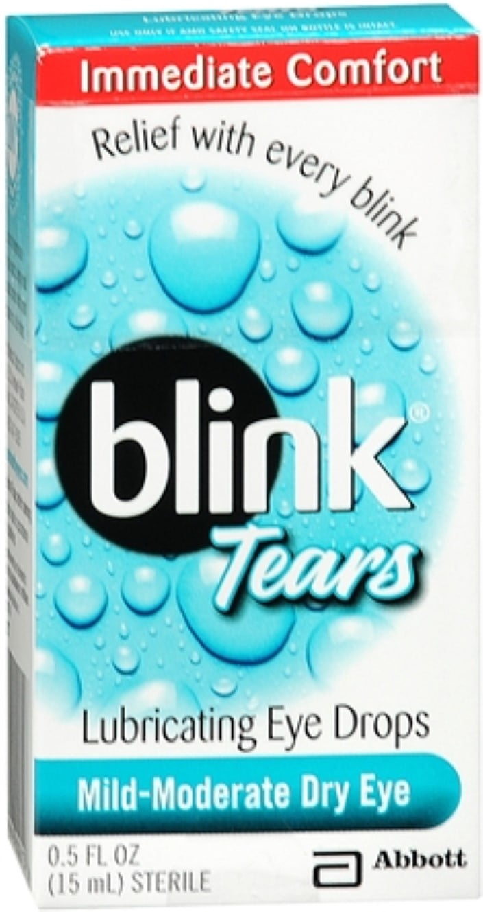 blink Tears Lubricating Eye Drops 15 mL (Pack of 2)