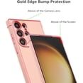 thumbnail image 3 of for Samsung Galaxy S23 Ultra Case Luxury Plating Case Cover Slim Lightweight Glossy Bling Phone Case Soft TPU Shockproof Bumper Case Electroplated Case,Pink, 3 of 12