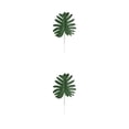 thumbnail image 1 of Ounissouiy 20 bolsas de arreglos florales verdes con hojas de sandía simuladas, hojas de lluvia de primavera de Canna Indica simuladas realistas Hojas de lluvia de primavera 2Conjunto, 1 of 6