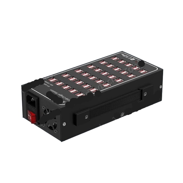 300W Universal Metal Multi USB Charger Station 60 Ports Portable USB Fast Charging