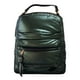 thumbnail image 1 of Mochila casual marca Luxo Brand modelo UNIBELLA de nylon sintética satinado acolchada color verde, 1 of 6
