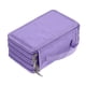 thumbnail image 5 of Estuche de lápices de gran capacidad con 72 ranuras y cremallera, con fundas extraíbles, para organizar y guardar útiles escolares, de arte y de oficina. Aestivo | Morado | AESTIVO, 5 of 7