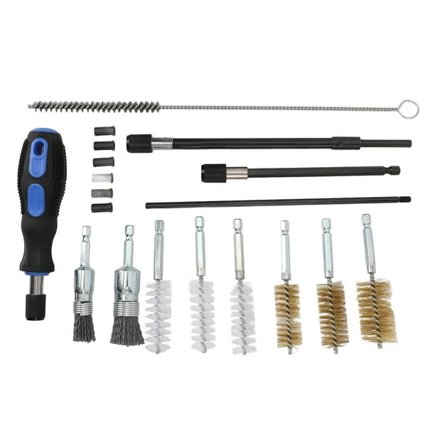 Herramienta De Cepillo De Limpieza De Asiento De Inyector Diésel, Kit De Limpieza De Culatas Resistentes, Ajuste Universal, Fácil De Usar Para Vehículo