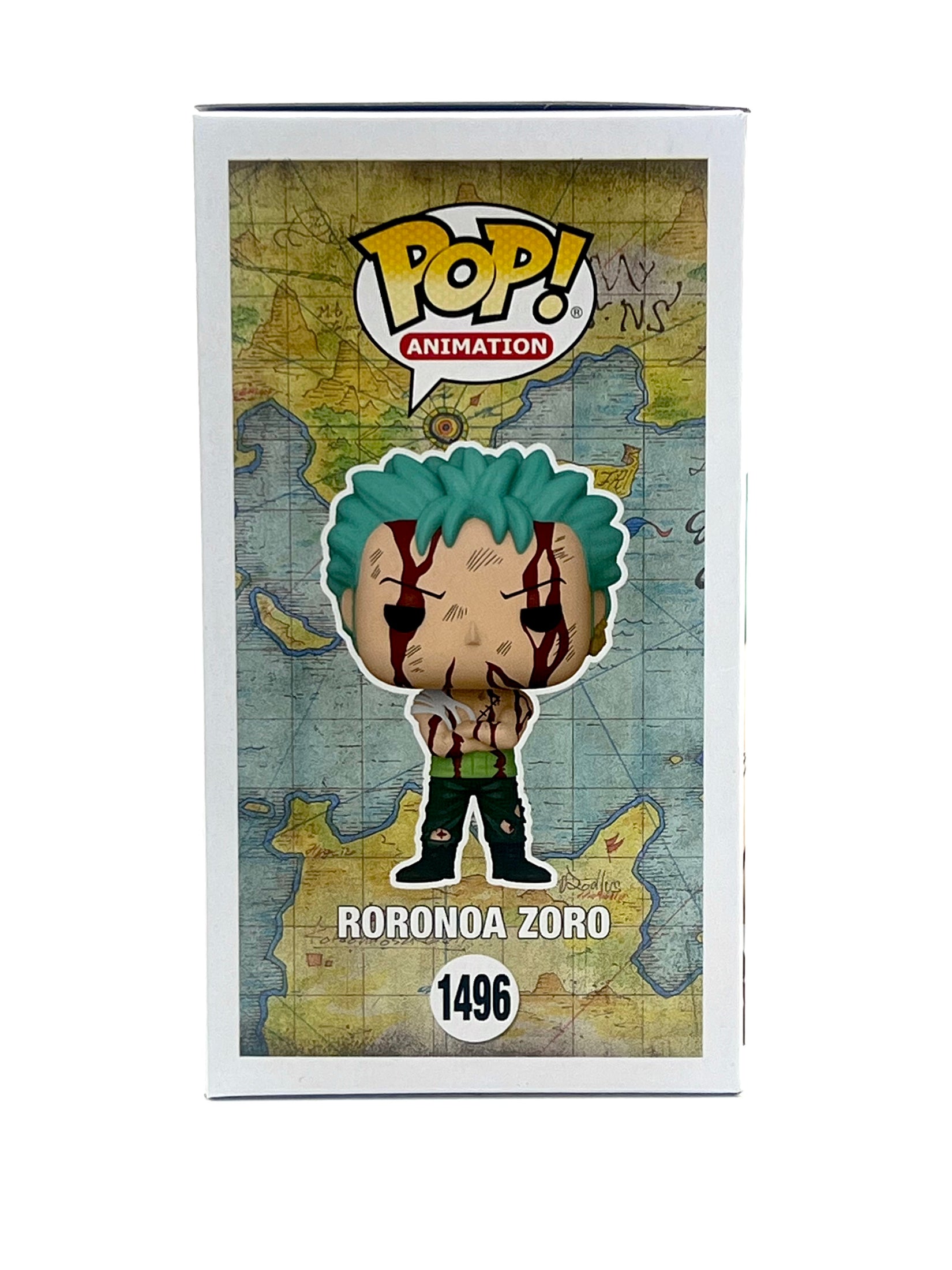 FUNKO POP! RORONOA ZORO 1496 CCXP EXCLUSIVE JVA & ENGLISH SIGNED COA