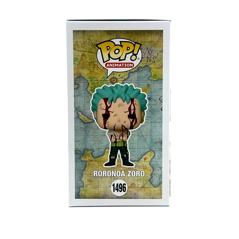 FUNKO POP! RORONOA ZORO 1496 CCXP EXCLUSIVE JVA & ENGLISH SIGNED