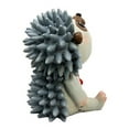 thumbnail image 3 of Larger Furry Bones Pygmy Hedgehog Skeleton Monster Sit Up Ornament Figurine 3.75"Tall, 3 of 3