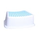thumbnail image 3 of Silla antideslizante de plástico para niños Taburete escalonado apilable para niños Cocina Baño Silla de inodoro Azul cielo Inevent HA6237-04B, 3 of 6