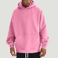 thumbnail image 5 of Rggeeun Hoodies For Men Oversized Sweatshirts Pullover Hoodies Long Sleeve With Pockets Winter Fall Outfits Clothes Solid Color Leisure, 5 of 6